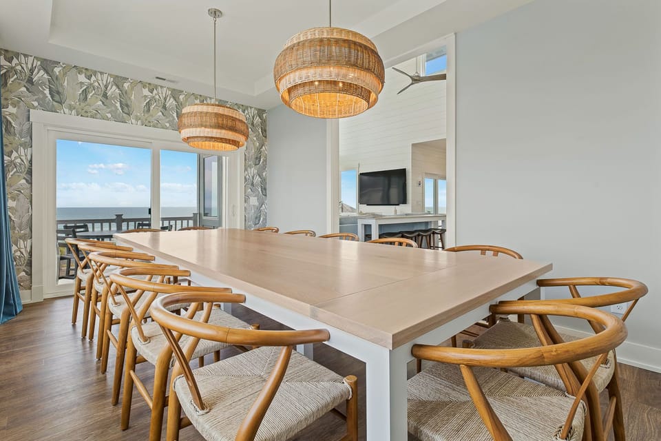 Dining Room on Third Level with Ocean View