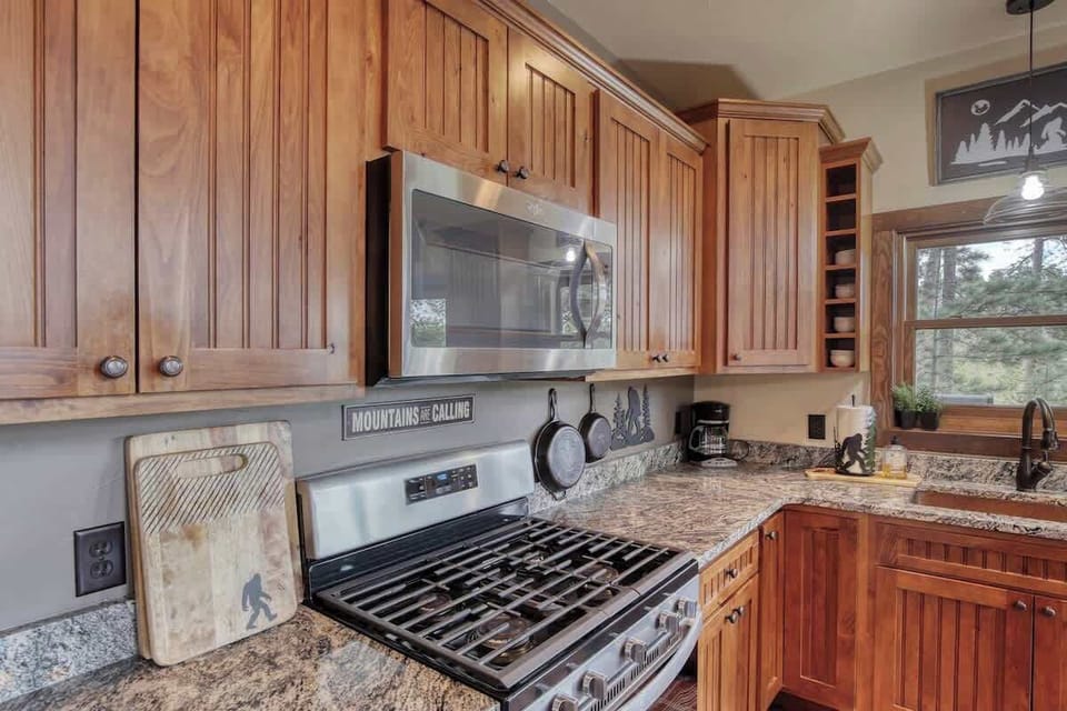 Fully equipped kitchen
