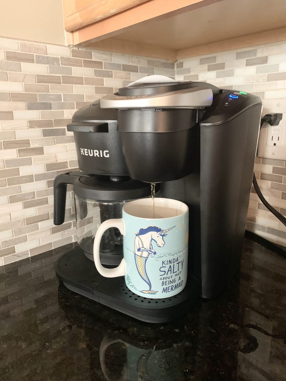 Keurig brew by the cup or full pot