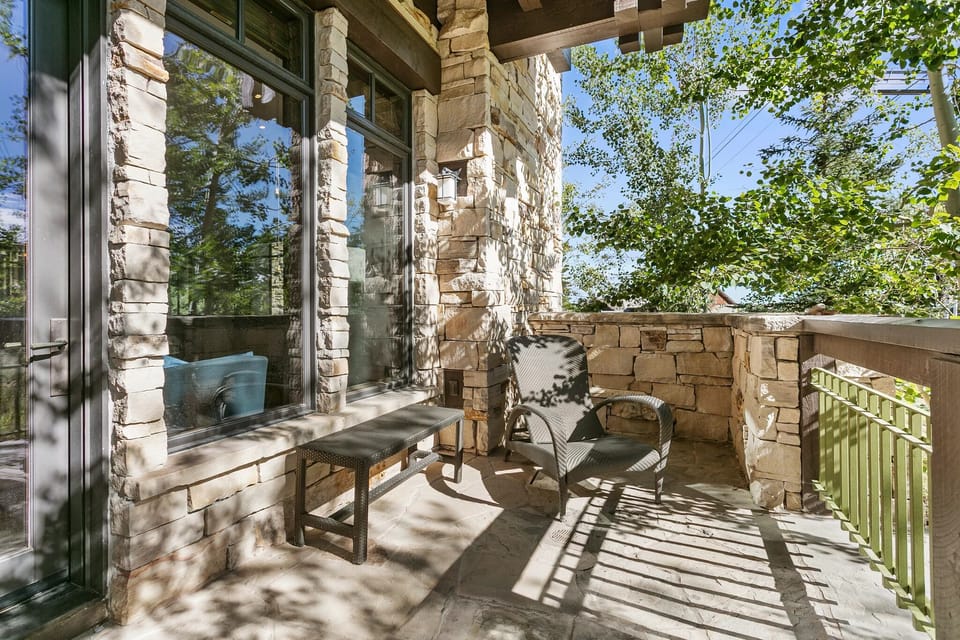 Porch, House, Chair, Patio, Bench