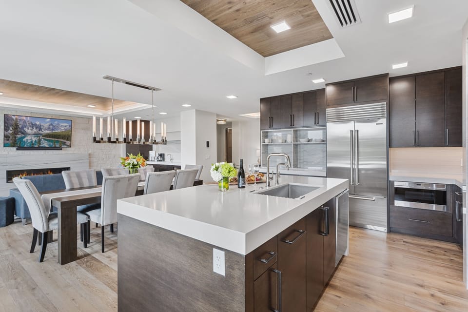 Indoors, Kitchen, Sink, Kitchen Island, Floor