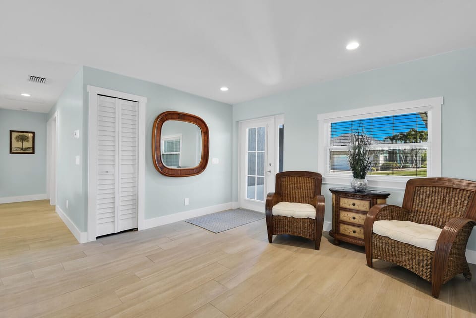Front door entry.
