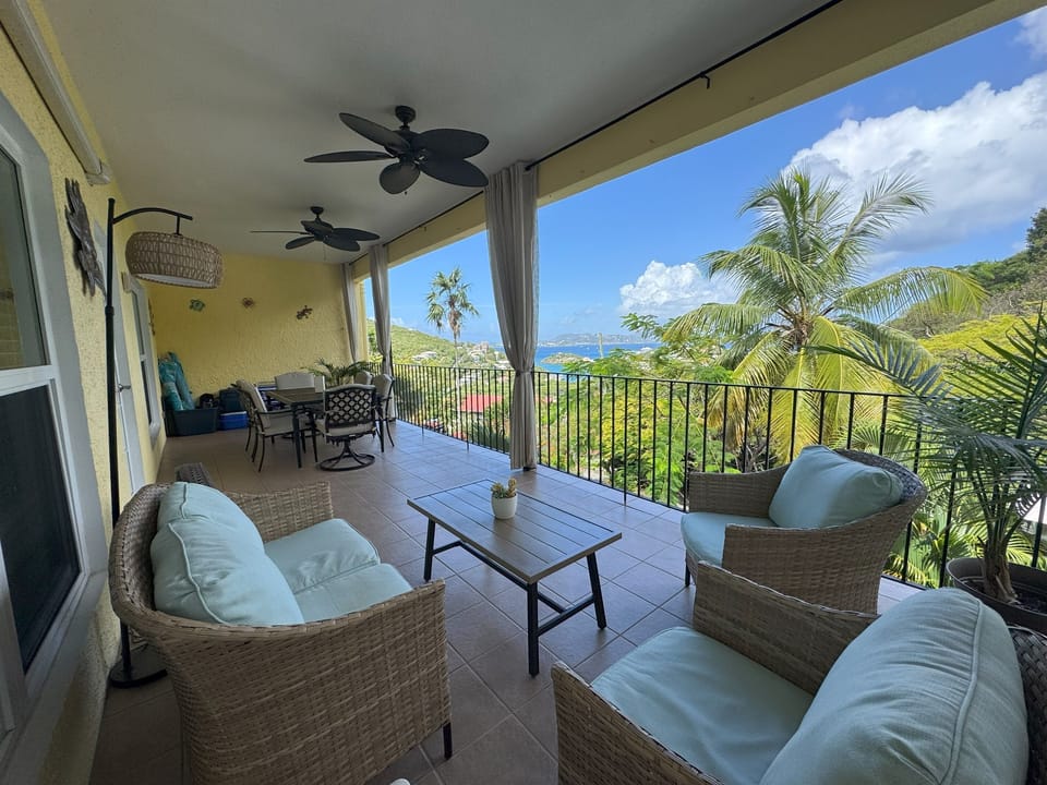Take in the gorgeous views from the large veranda!