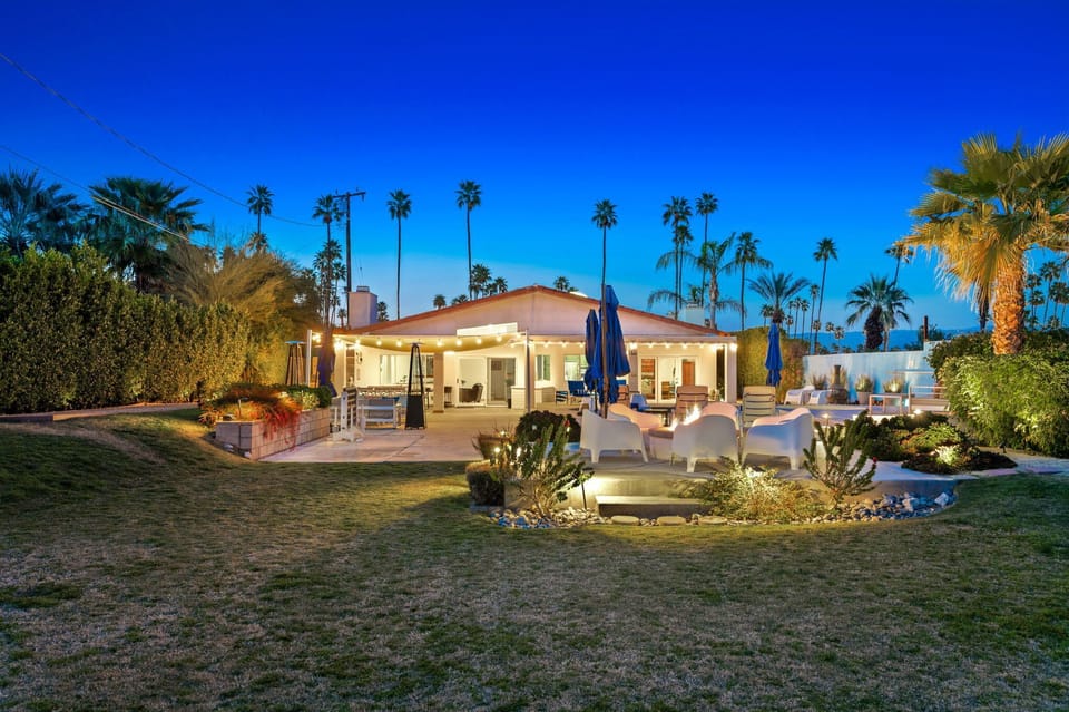 Backyard from a distance