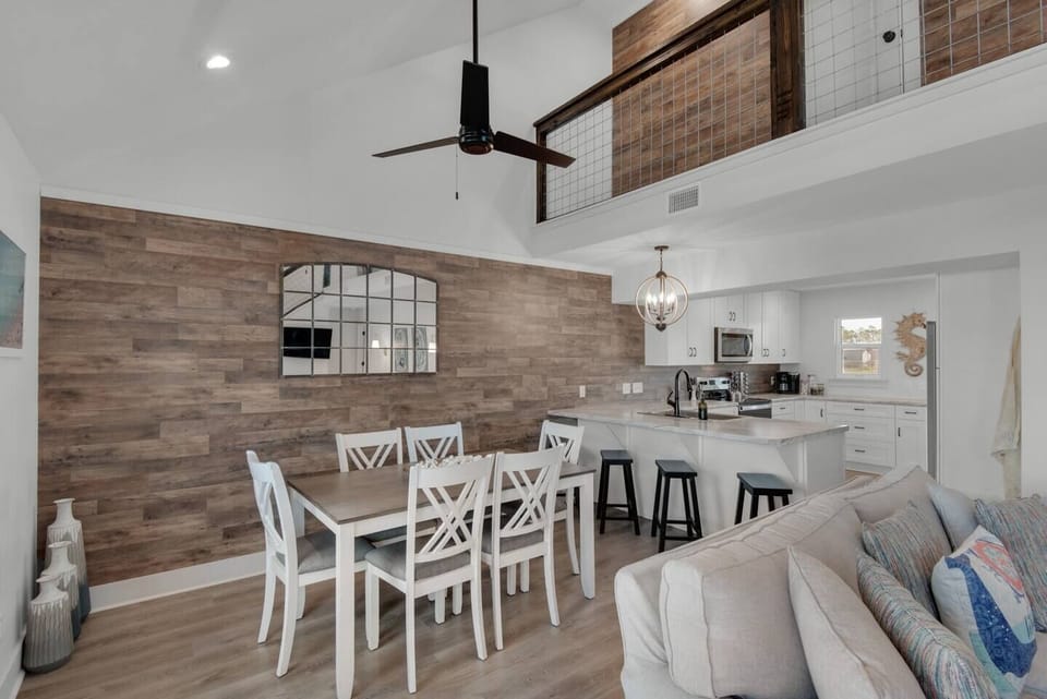 Gather, dine, and unwind in elegant coastal comfort.