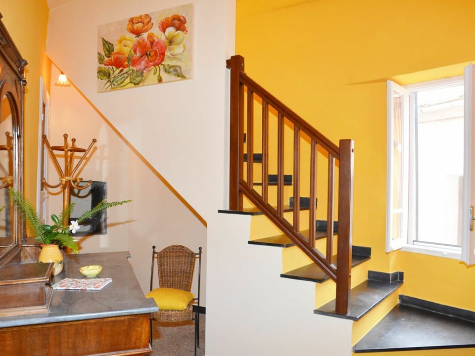 Property, Plant, Window, Building, Stairs, Wood, Paint, Flowerpot, Interior Design