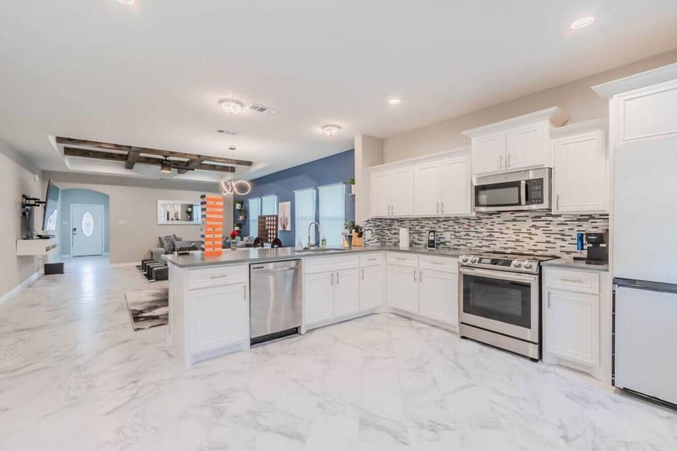 Kitchen:  Full with Appliances, Keurig, Utensils, Dishes, etc.