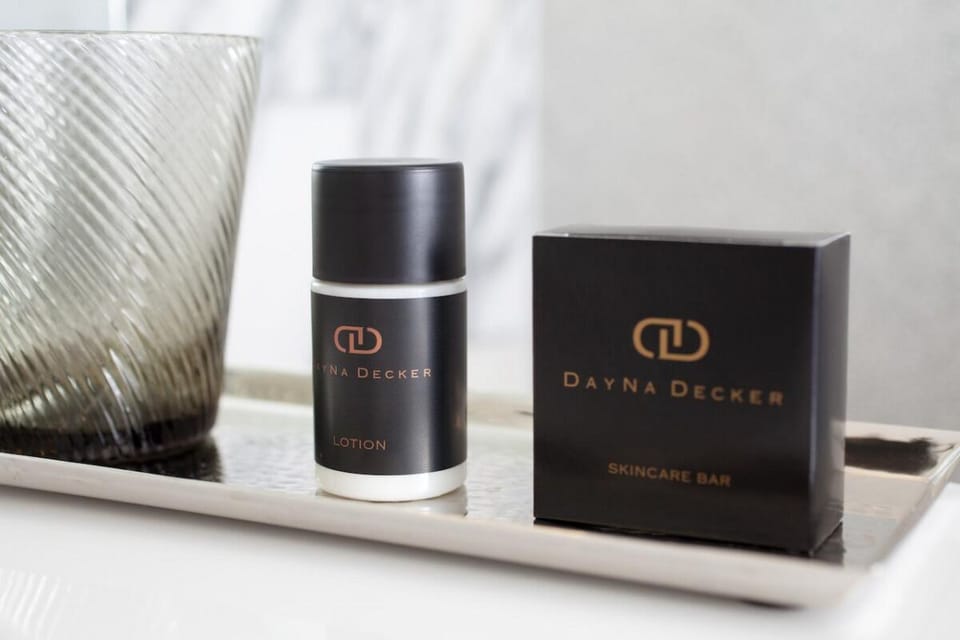 Indulge in premium bath amenities for a pampered stay.