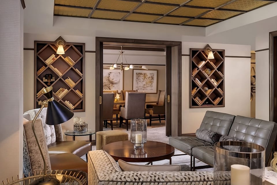 Settle into a quiet corner for reading and relaxed chats.