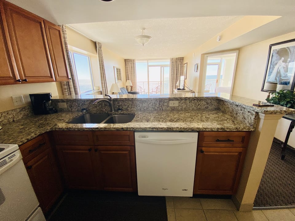 View from the kitchen 