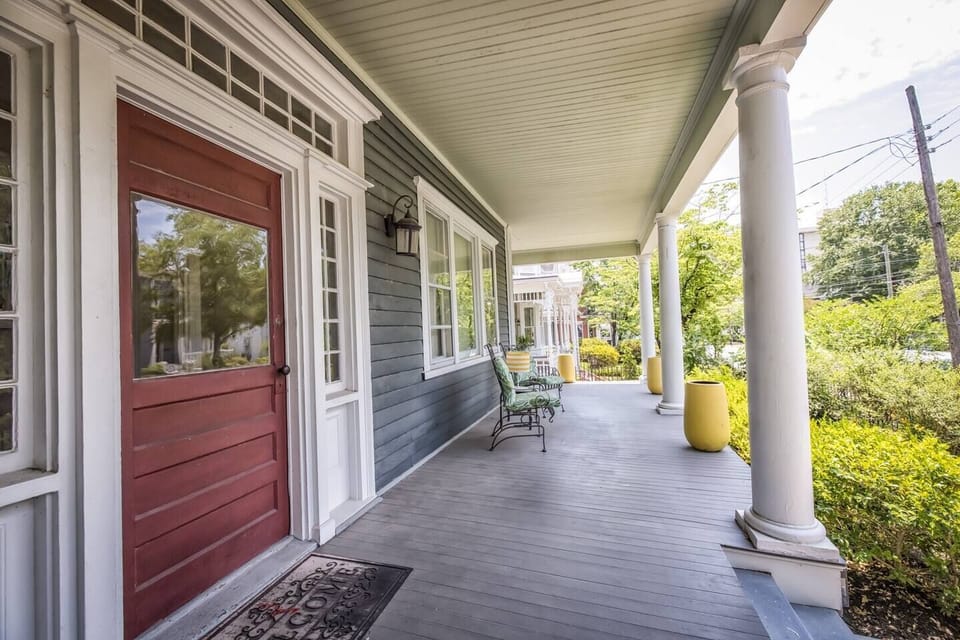 Relax and people watch on the front porch overlooking Front Street! 