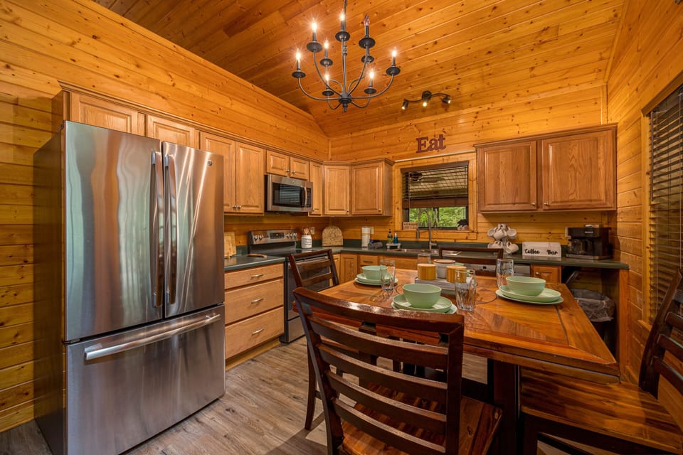 Upstairs kitchen