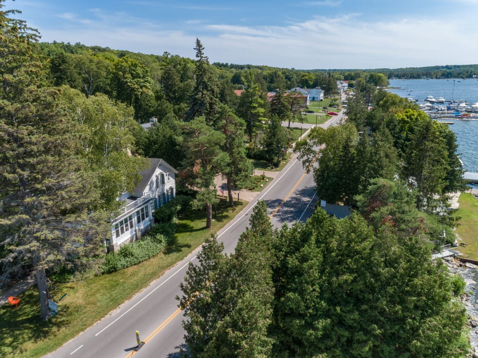 Arial view of Anderson House
