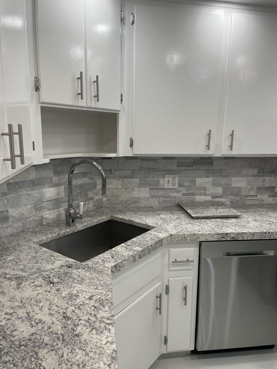 Newly renovated kitchen