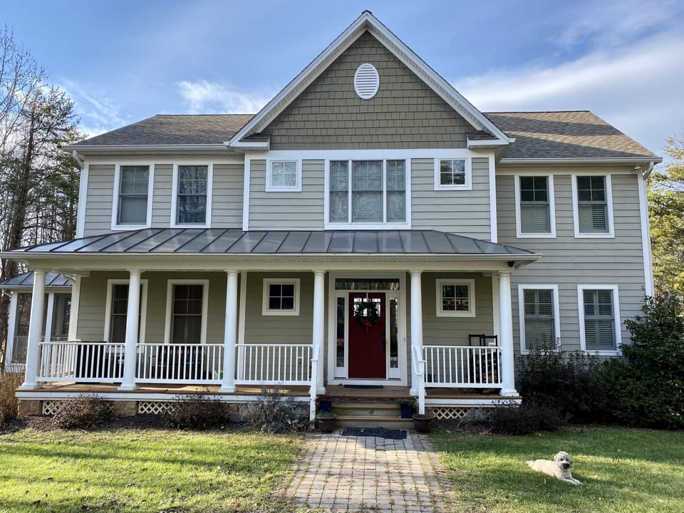 Front of house 