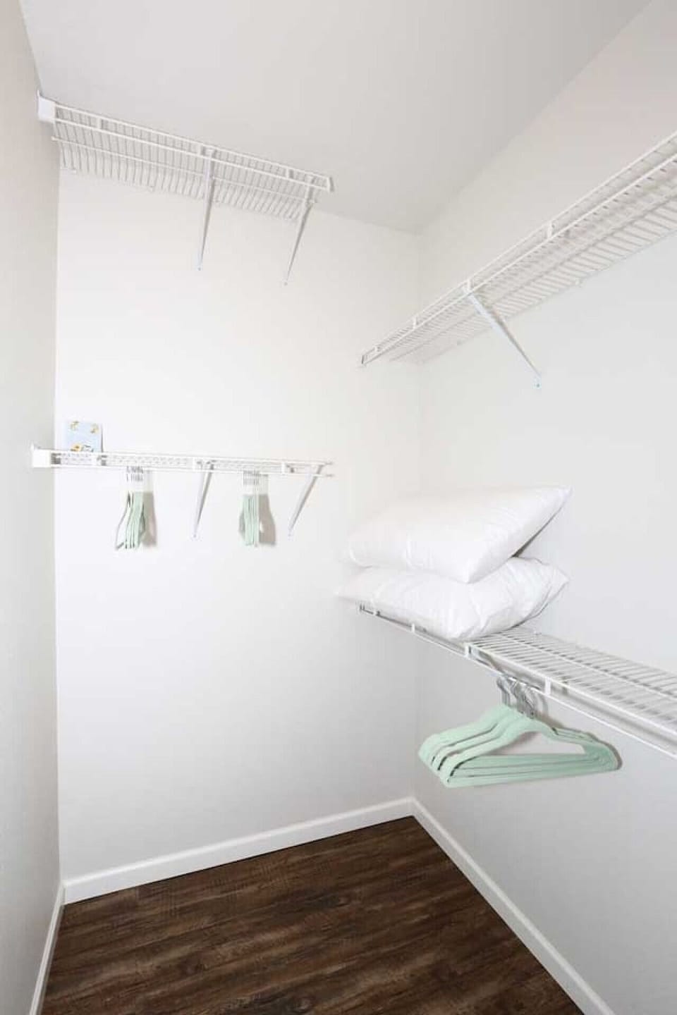 Two Walk in Closets