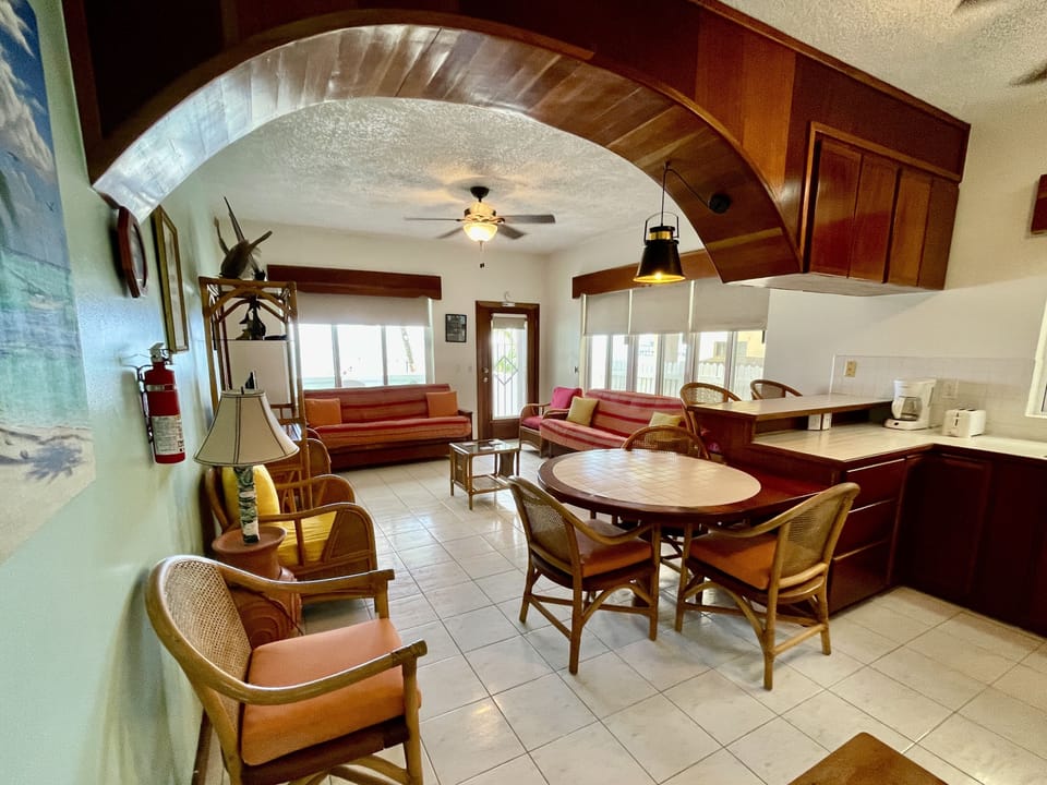 Living Room And Kitchen