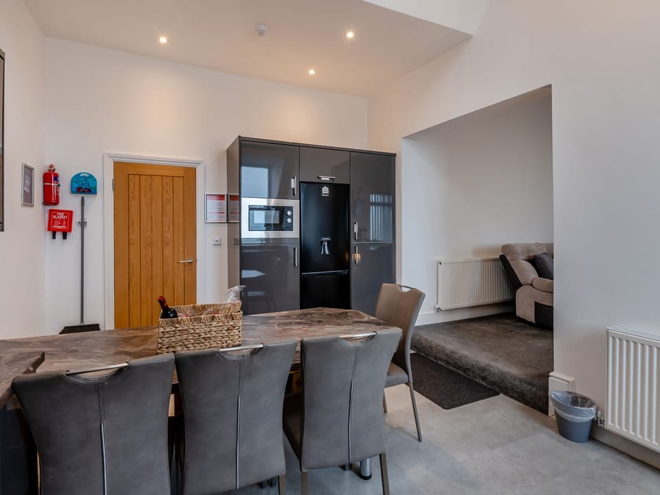 Kitchen/diner | Sea View PenthouseRegency Mansion, Redcar