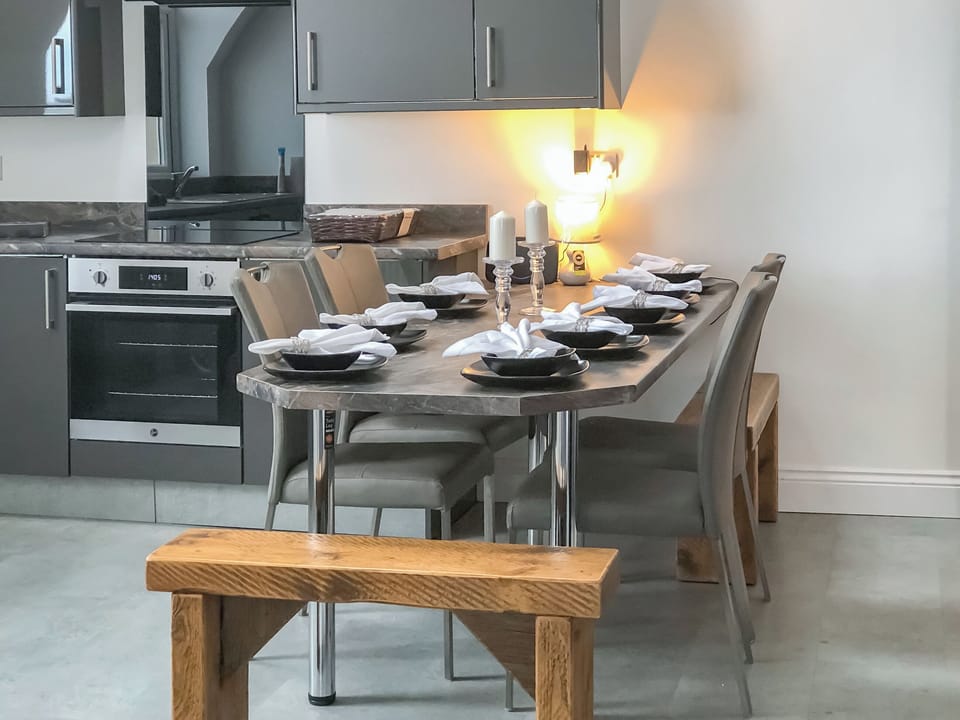 Dining Area | Sea View PenthouseRegency Mansion, Redcar
