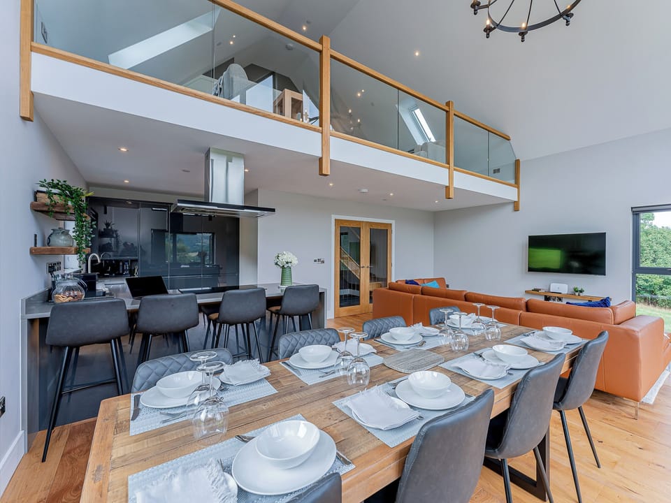 Open plan living space | Coed y Pentre, Carno