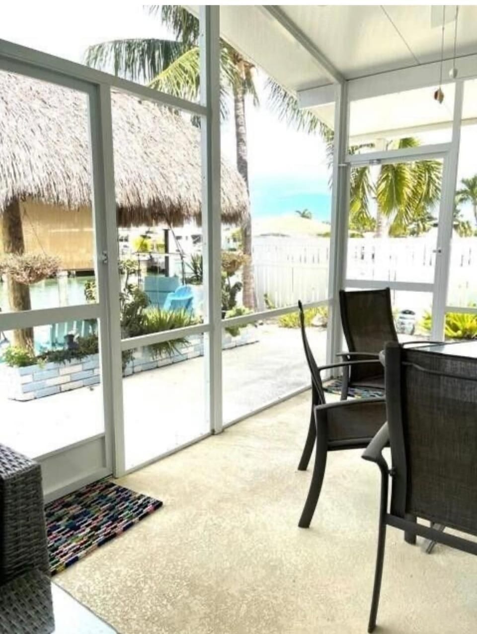 Screened in patio 