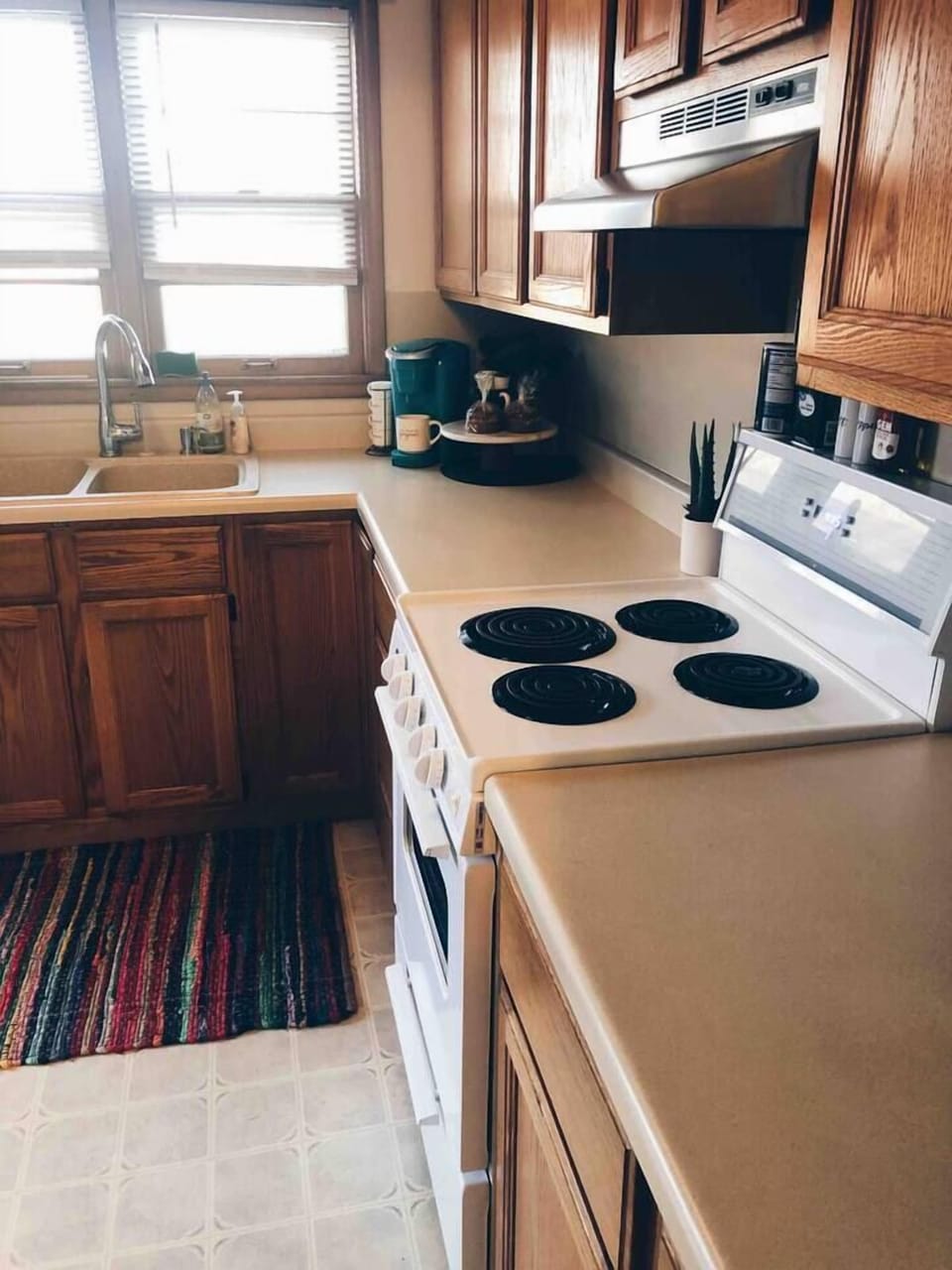 Full sized kitchen to cook your meals in.