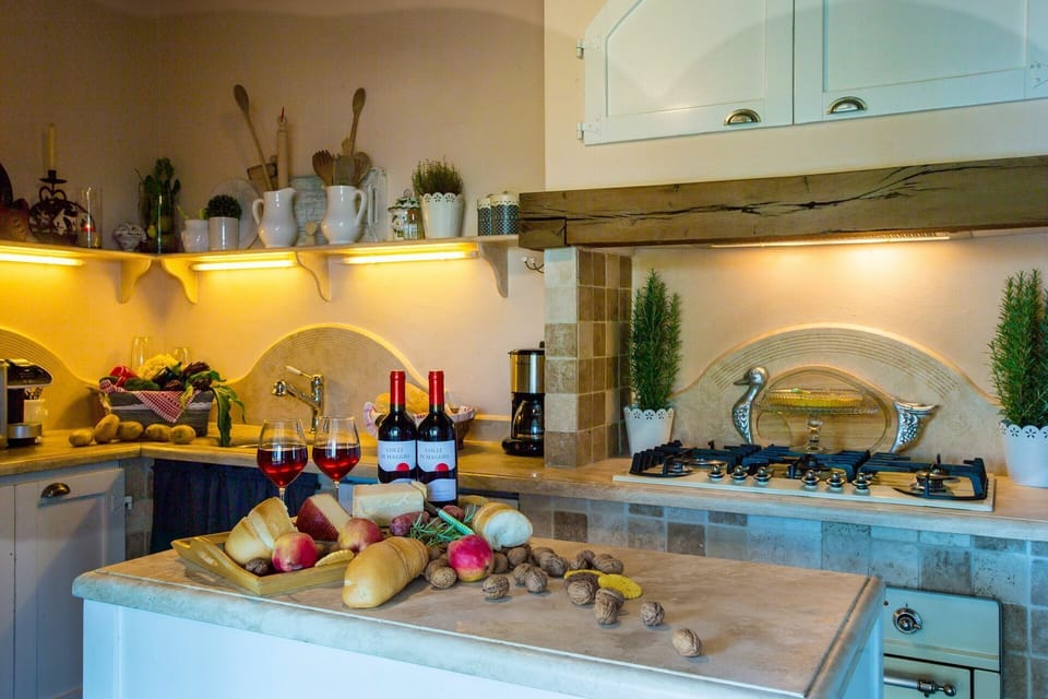 Countertop, Cabinetry, Property, Plant, Kitchen, Interior Design, Architecture, Houseplant, Wall, Kitchen Stove