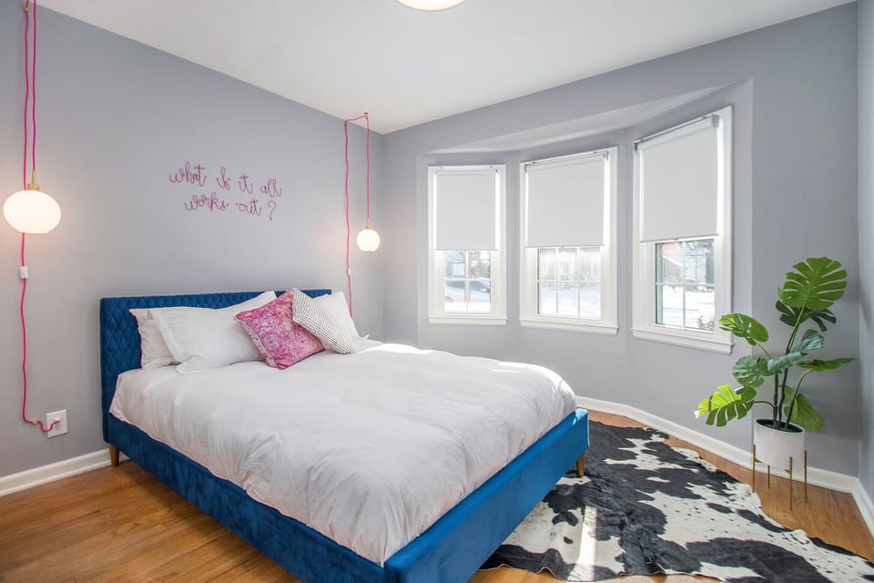 Master Bedroom with a Queen Bed