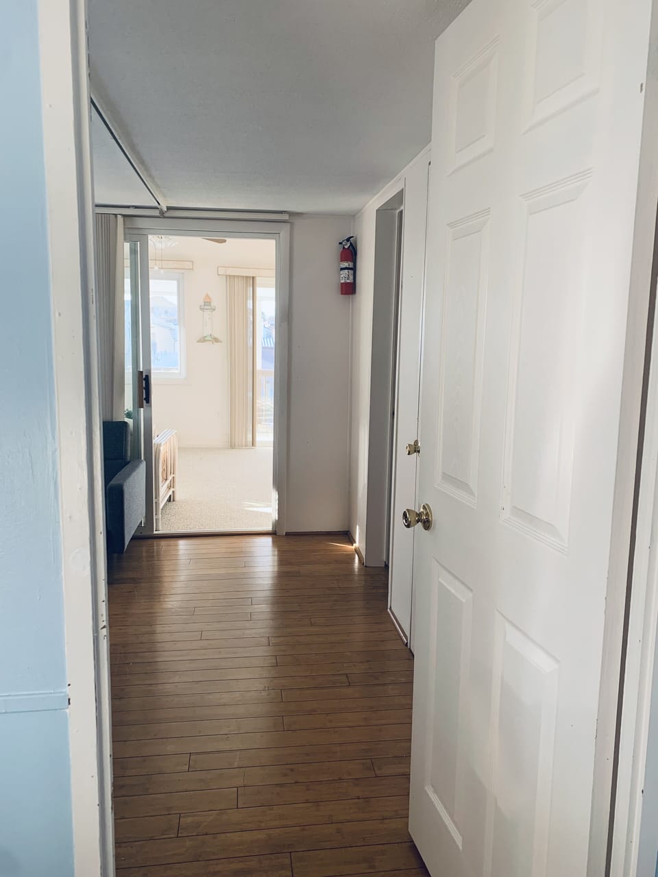 Left side bedroom door view