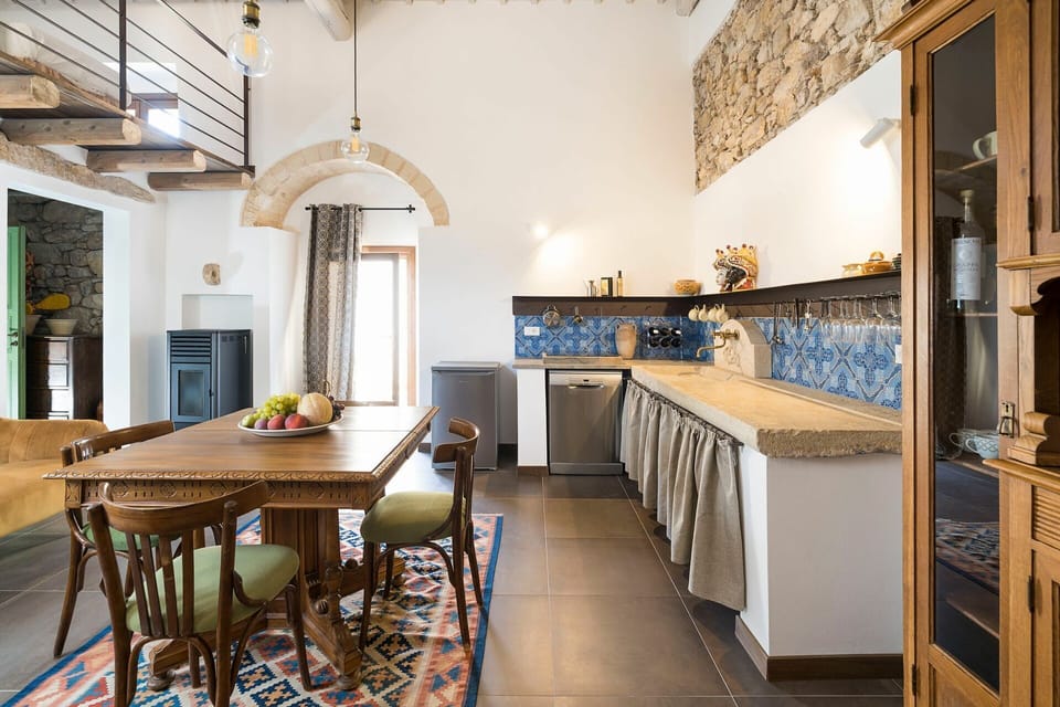 Kitchen, Living Room