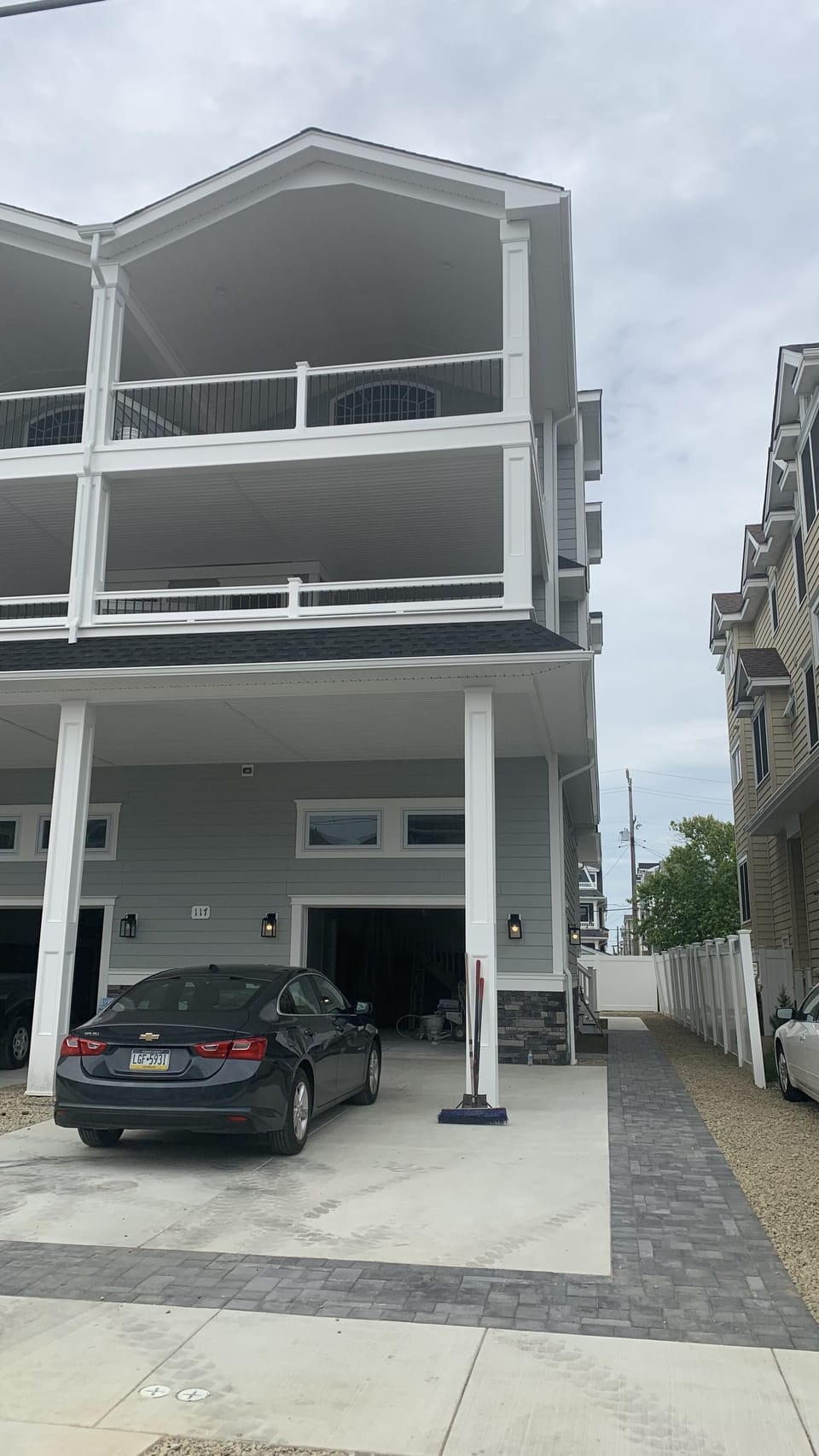 New construction! Great location with both ocean and bay views.