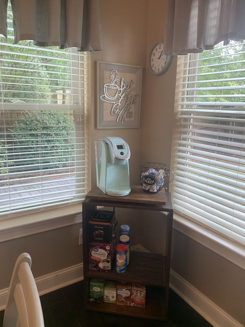 Morning coffee bar
