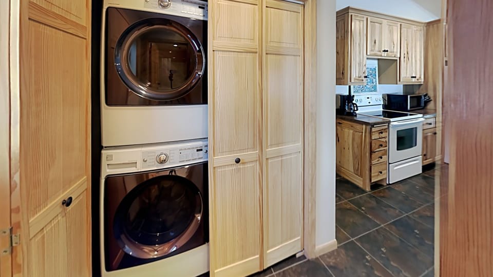 Washer and dryer