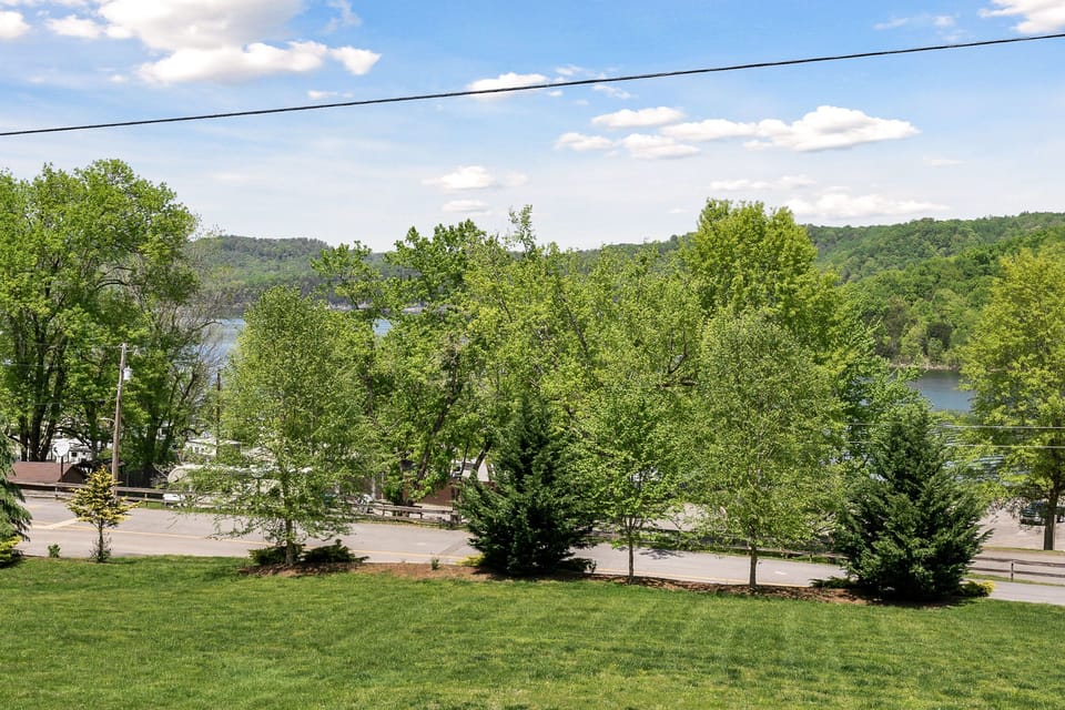View of Floating Mill Recreation Area from our front porch