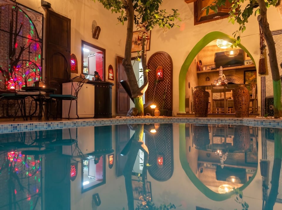 Swimming pool view