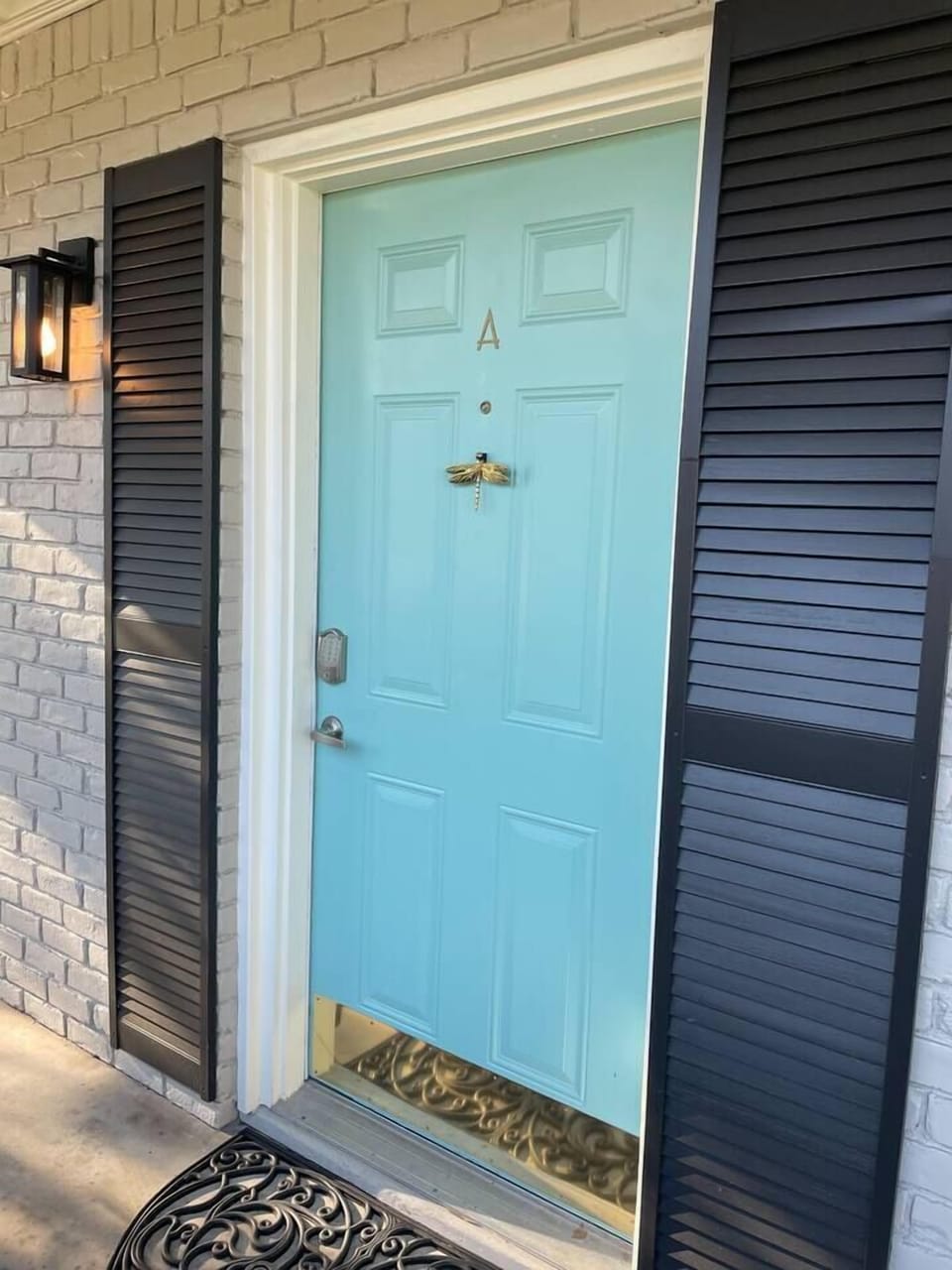 Apartment is located on the 1st floor - keyless entry with 4 digit code. 