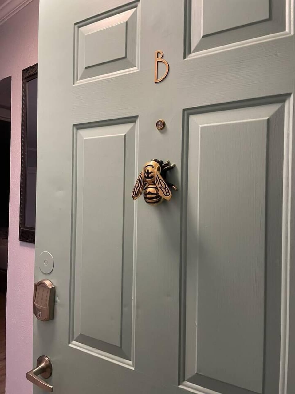 Apartment is located on the 1st floor - keyless entry with 4 digit code.