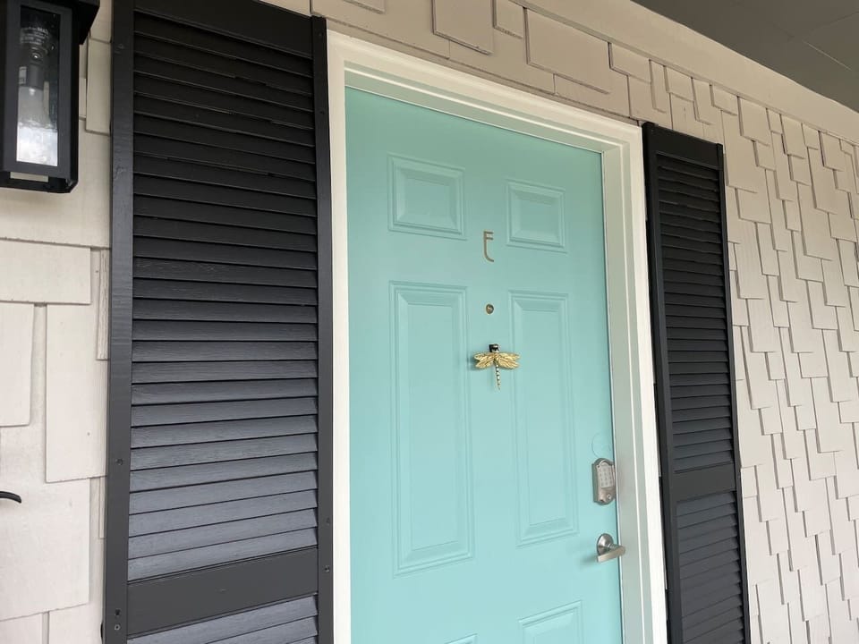 Apartment is located on the 2nd floor - keyless entry with 4 digit code. 