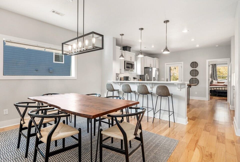 The perfect place to enjoy a meal or a board game!