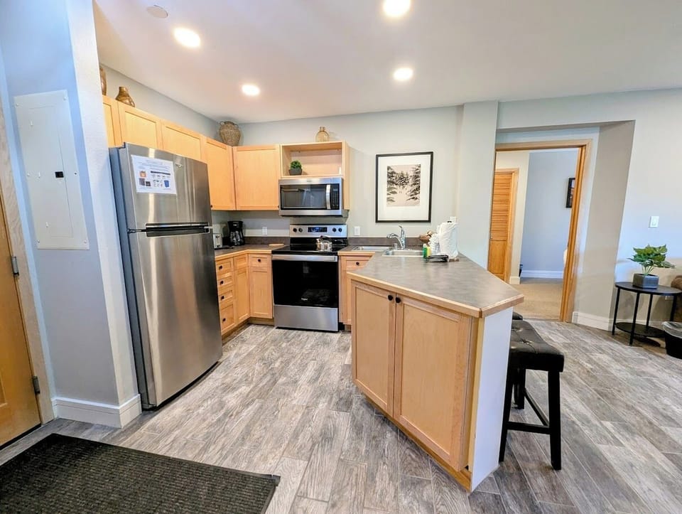 Fully equipped kitchen