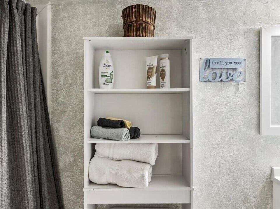 Plenty of towels for everyone