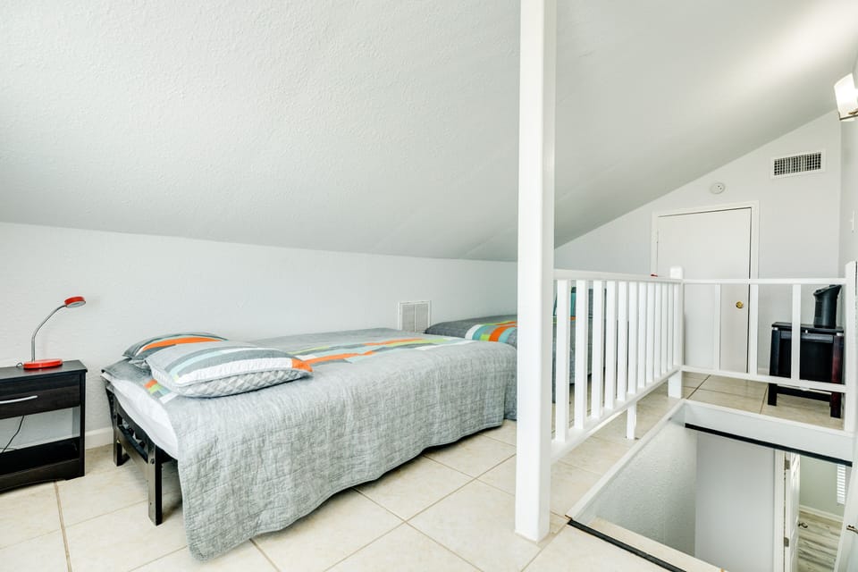 Stair access to the Upper level loft