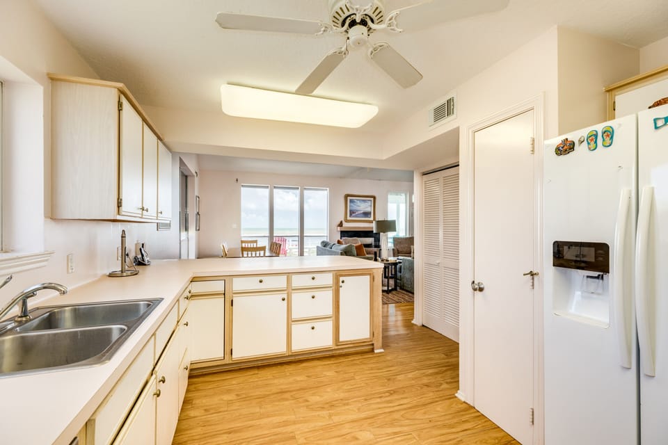 Plenty of counter space to prep and serve food