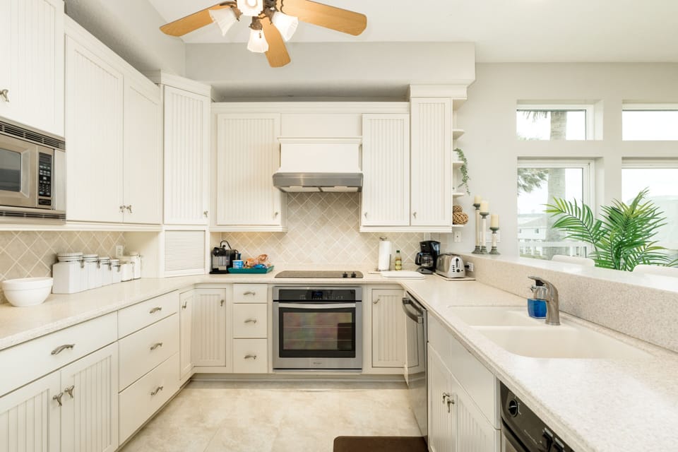 Plenty of storage and prep space