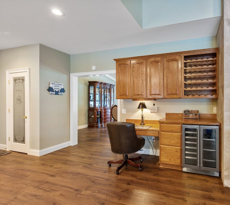 Temperature controlled wine fridge #2 and office space