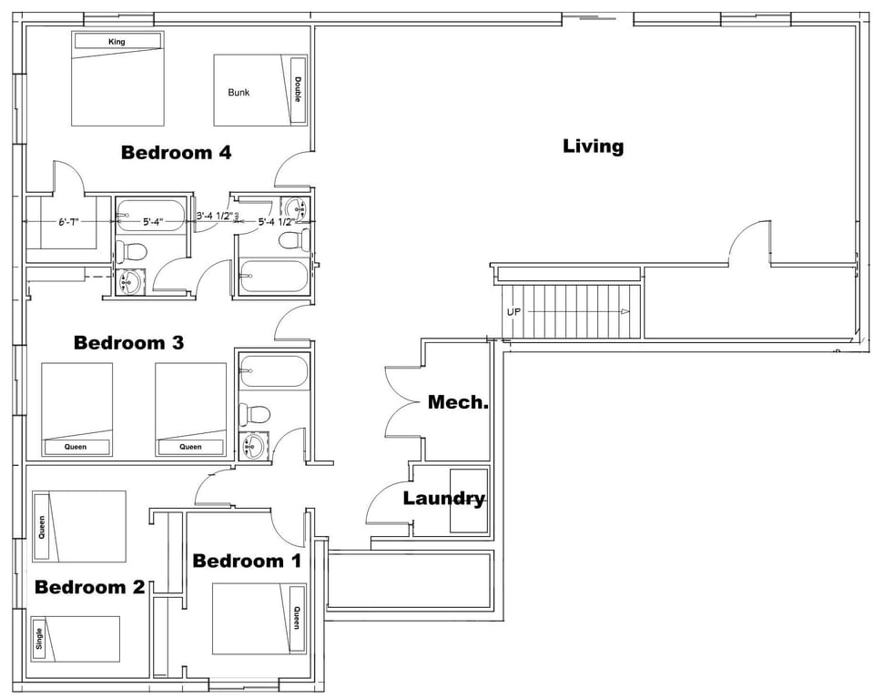 Basement layout