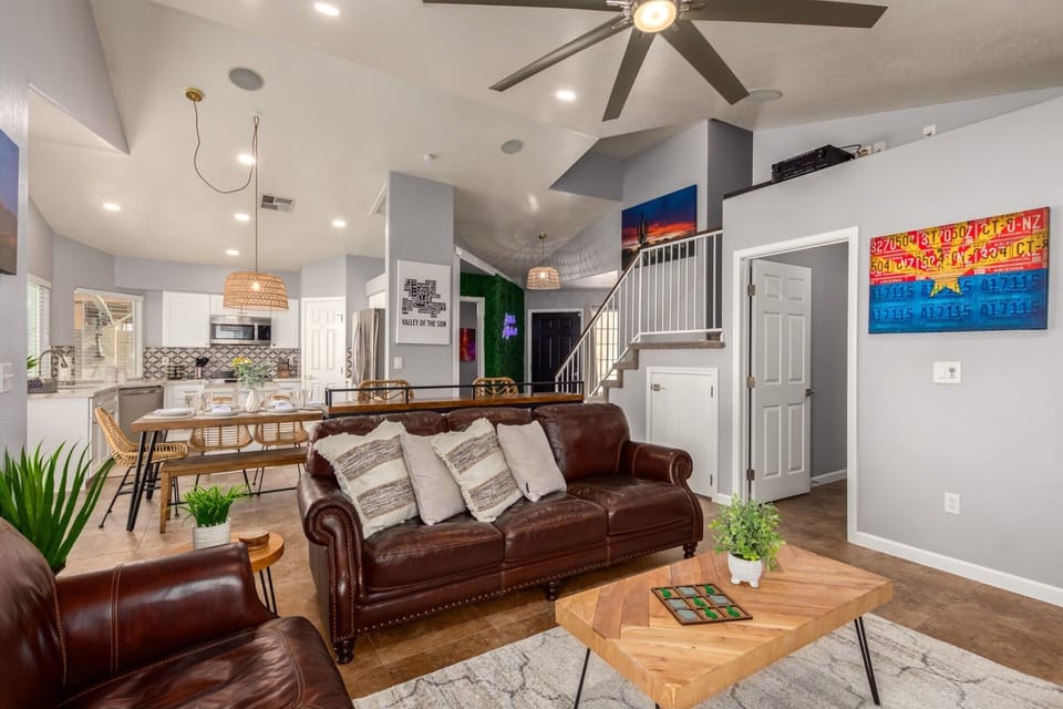 Open living room