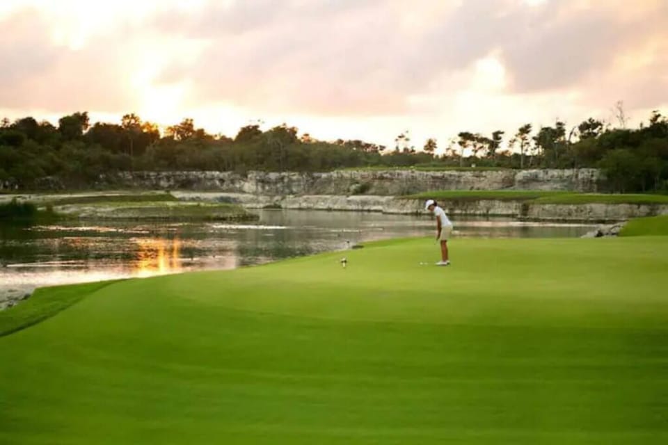 Enjoy a round of golf on beautifully landscaped courses