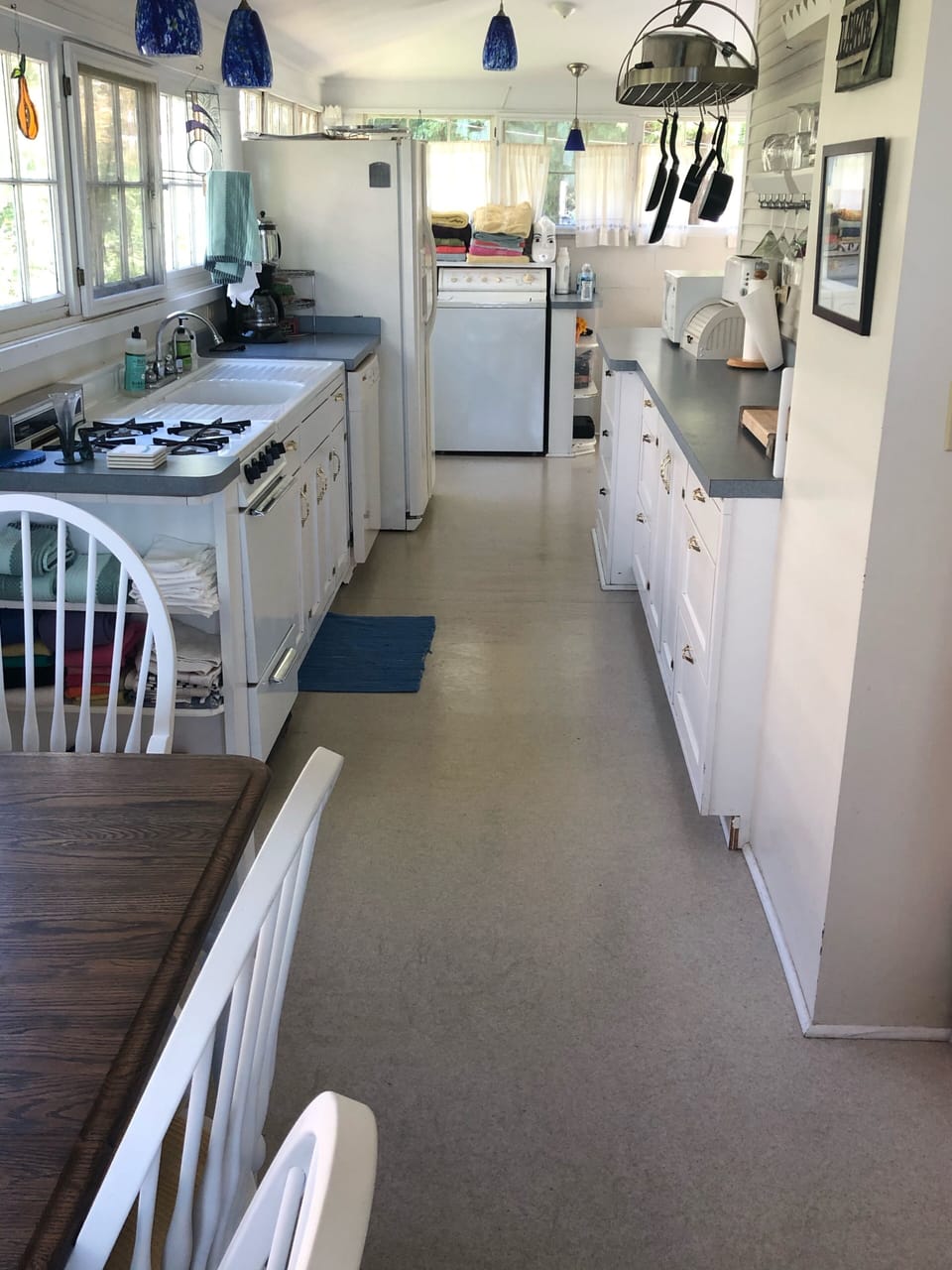 Another view of the kitchen and adjoining dining area.