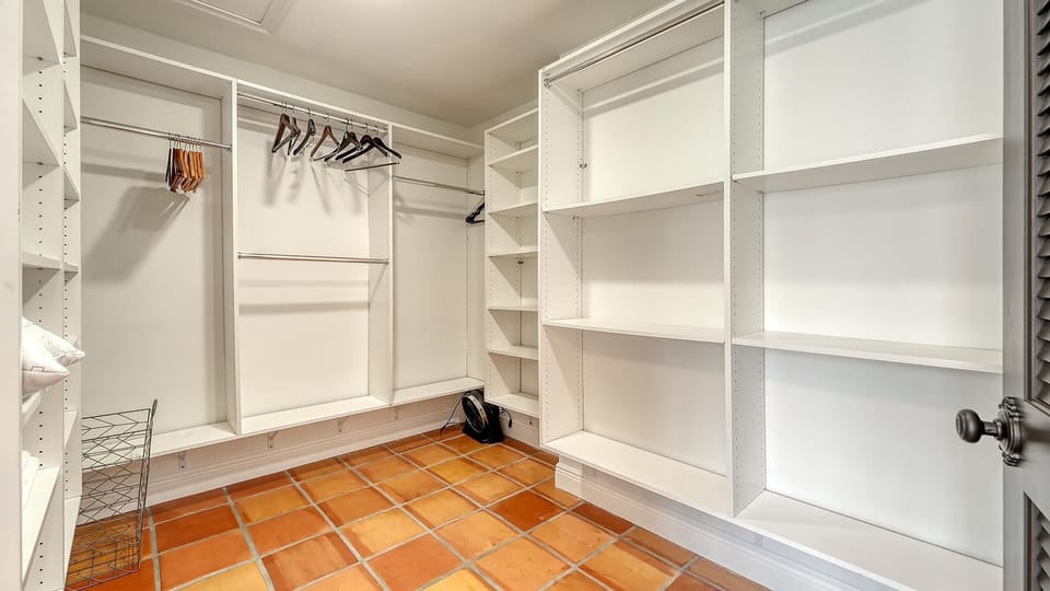 Primary Walk-in Closet